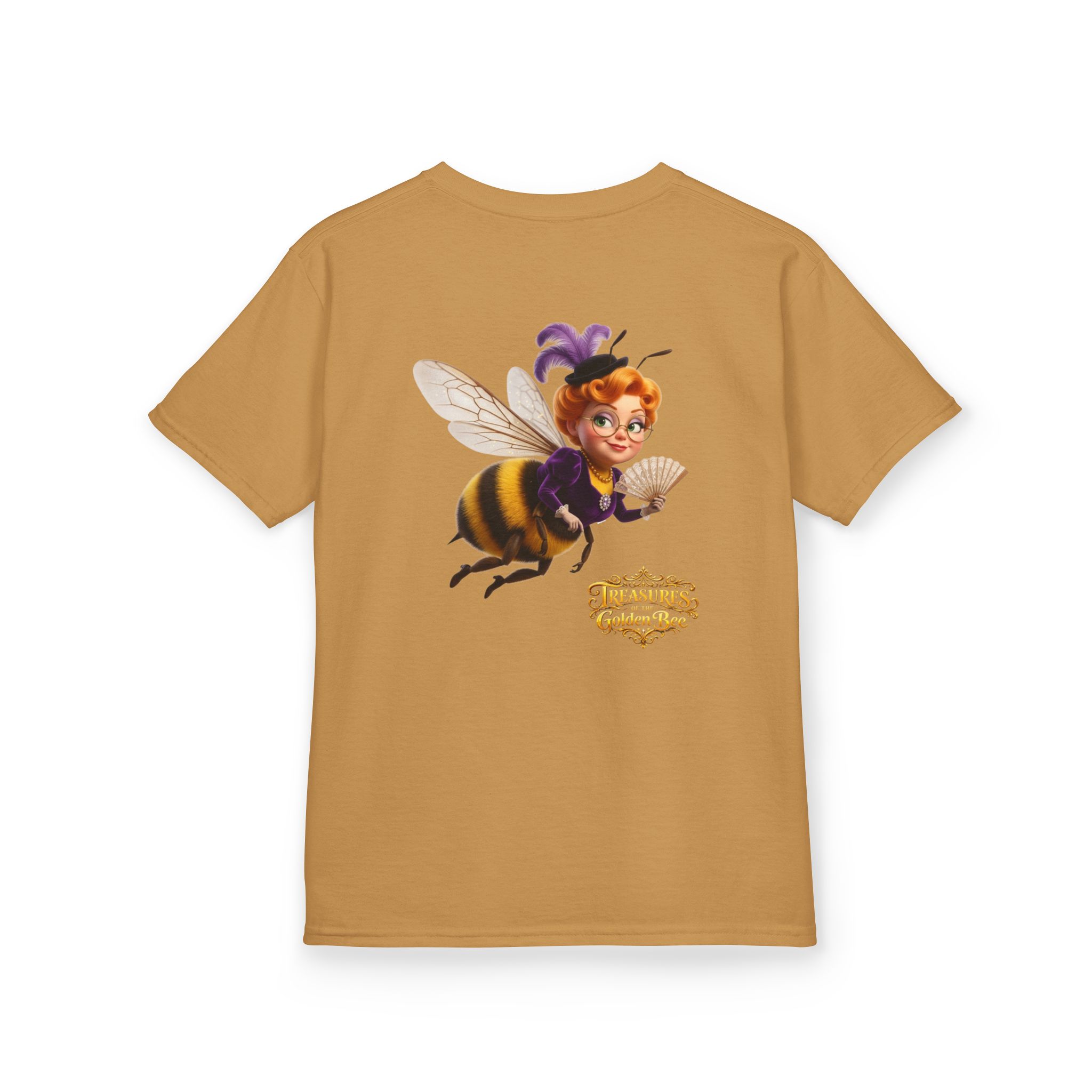 Kids Teacher Bee T‑Shirt - Cute Flying Bee Character Tee