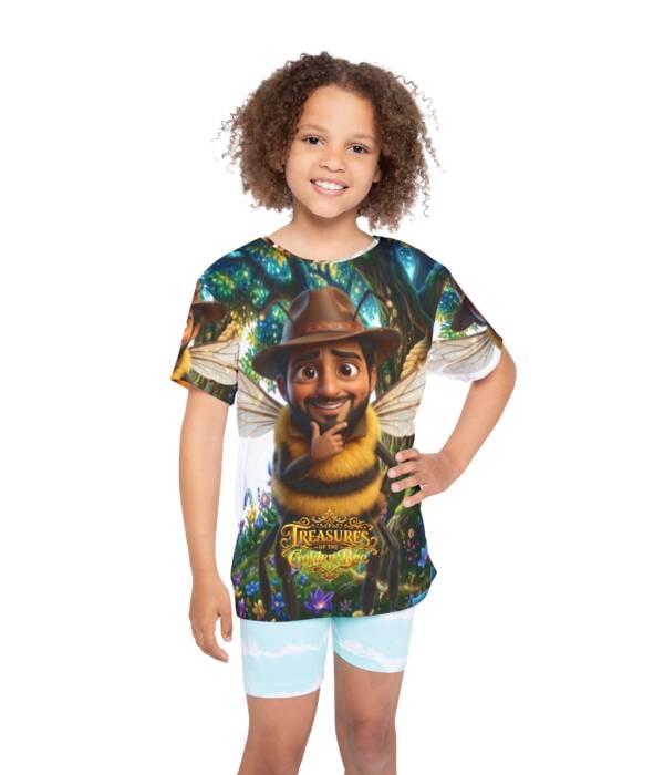 Kids Adventure Bee Jersey, Treasures of the Golden Bee.