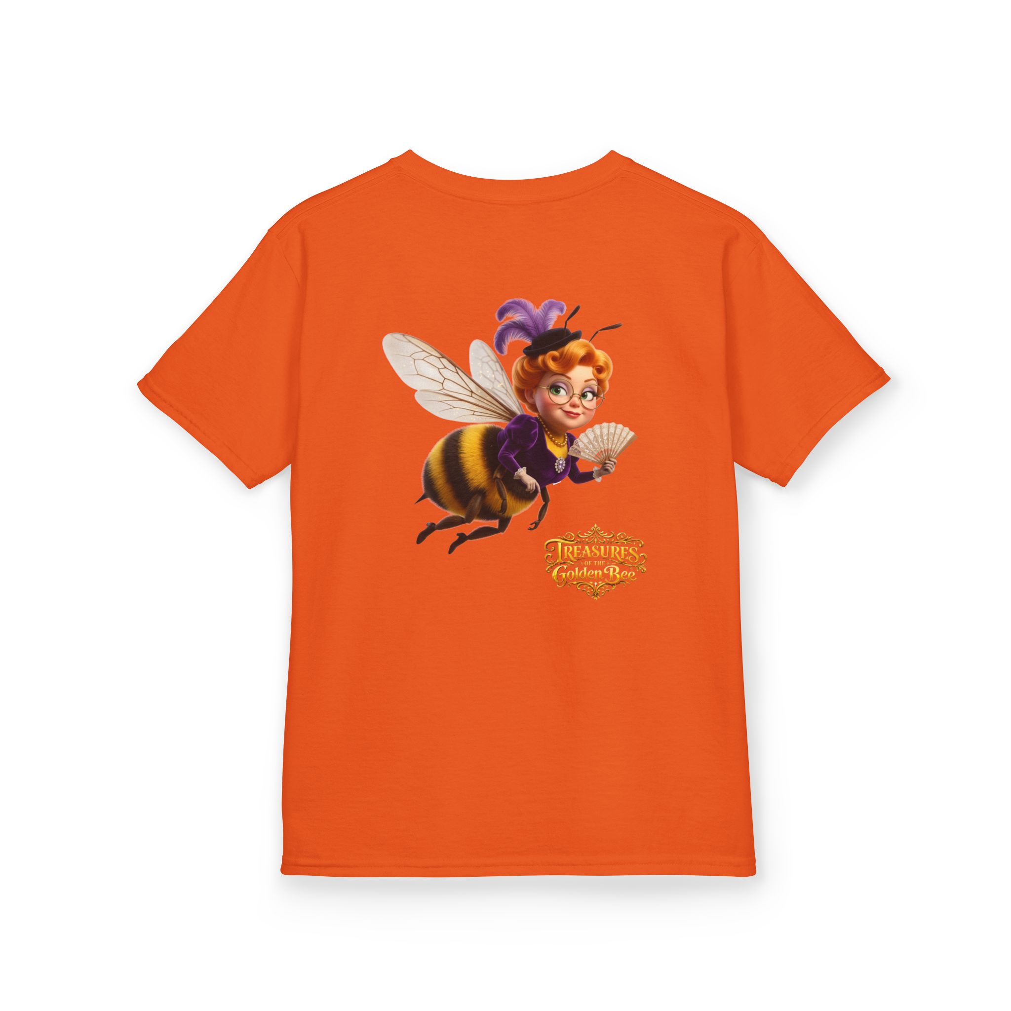 Kids Teacher Bee T‑Shirt - Cute Flying Bee Character Tee
