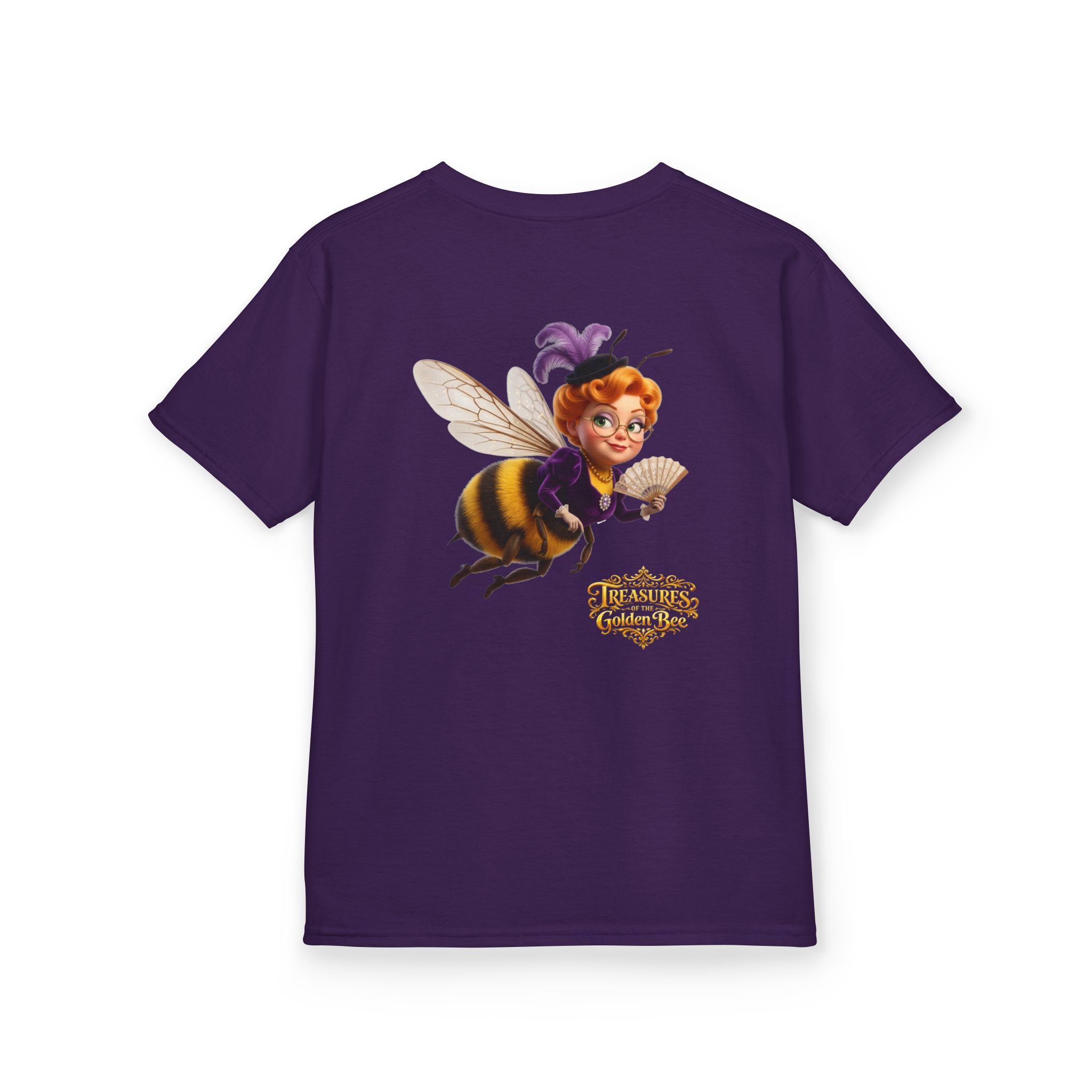 Kids Teacher Bee T‑Shirt - Cute Flying Bee Character Tee
