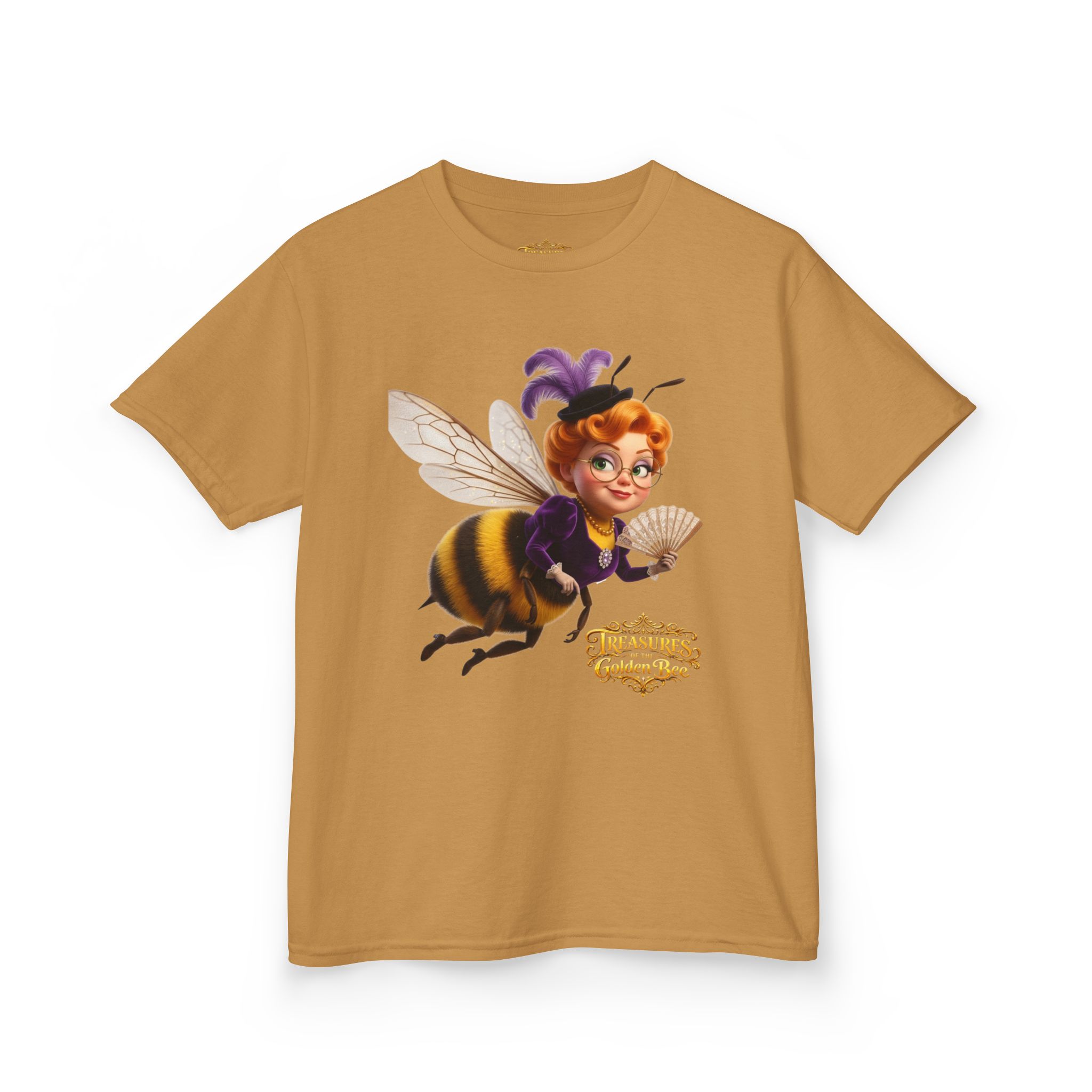 Kids Teacher Bee T‑Shirt - Cute Flying Bee Character Tee