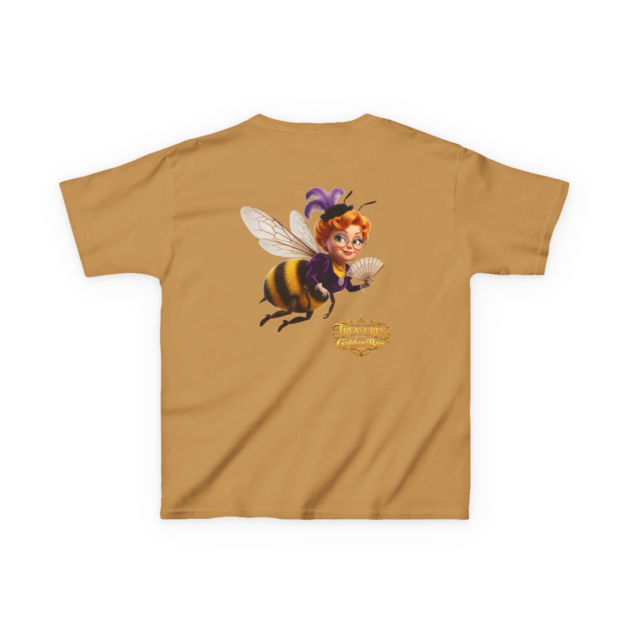 Kids Teacher Bee T‑Shirt - Cute Flying Bee Character Tee
