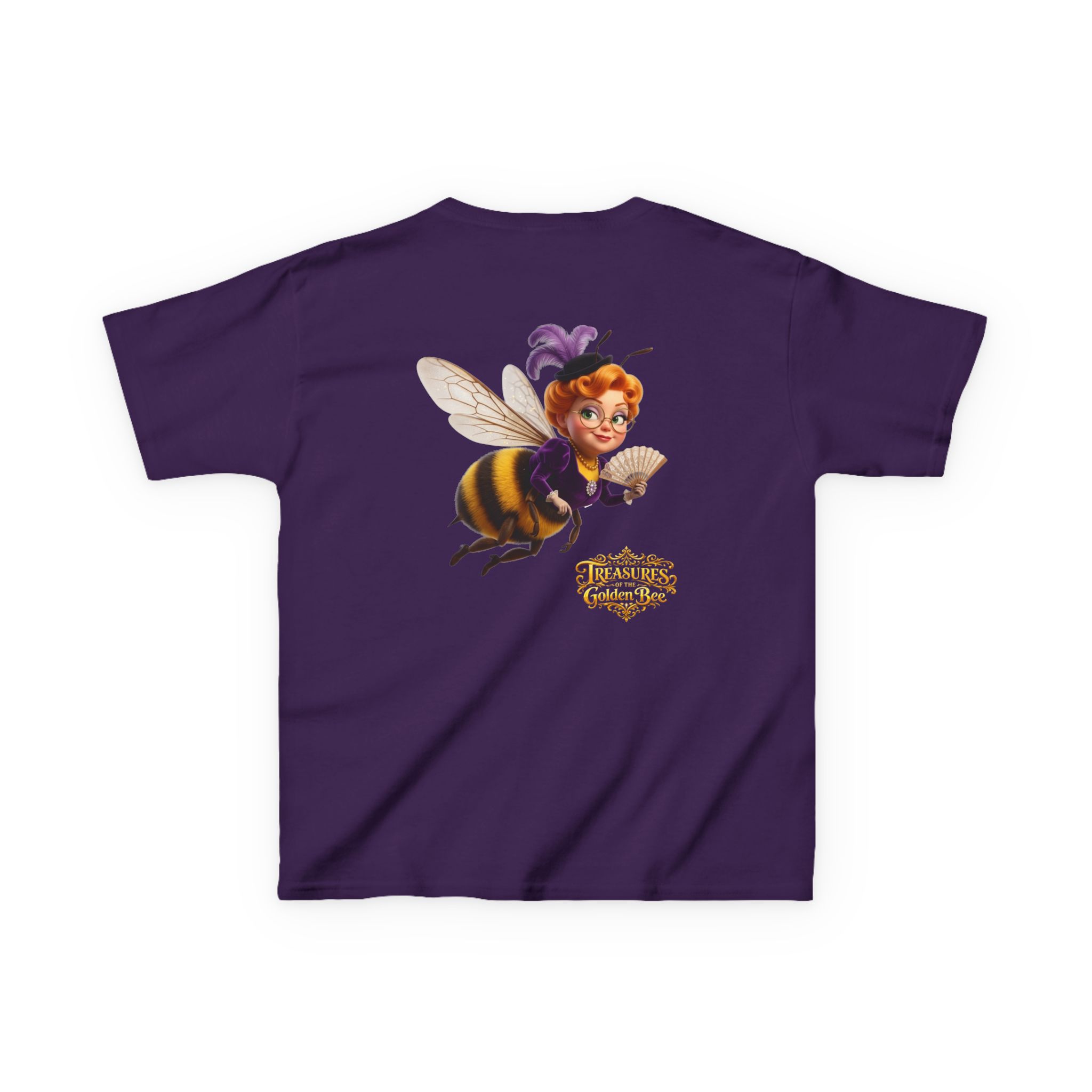 Kids Teacher Bee T‑Shirt - Cute Flying Bee Character Tee