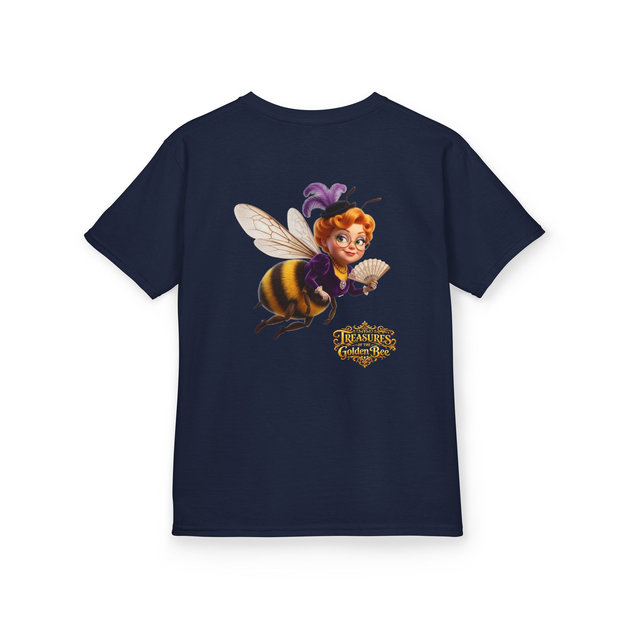 Kids Teacher Bee T‑Shirt - Cute Flying Bee Character Tee