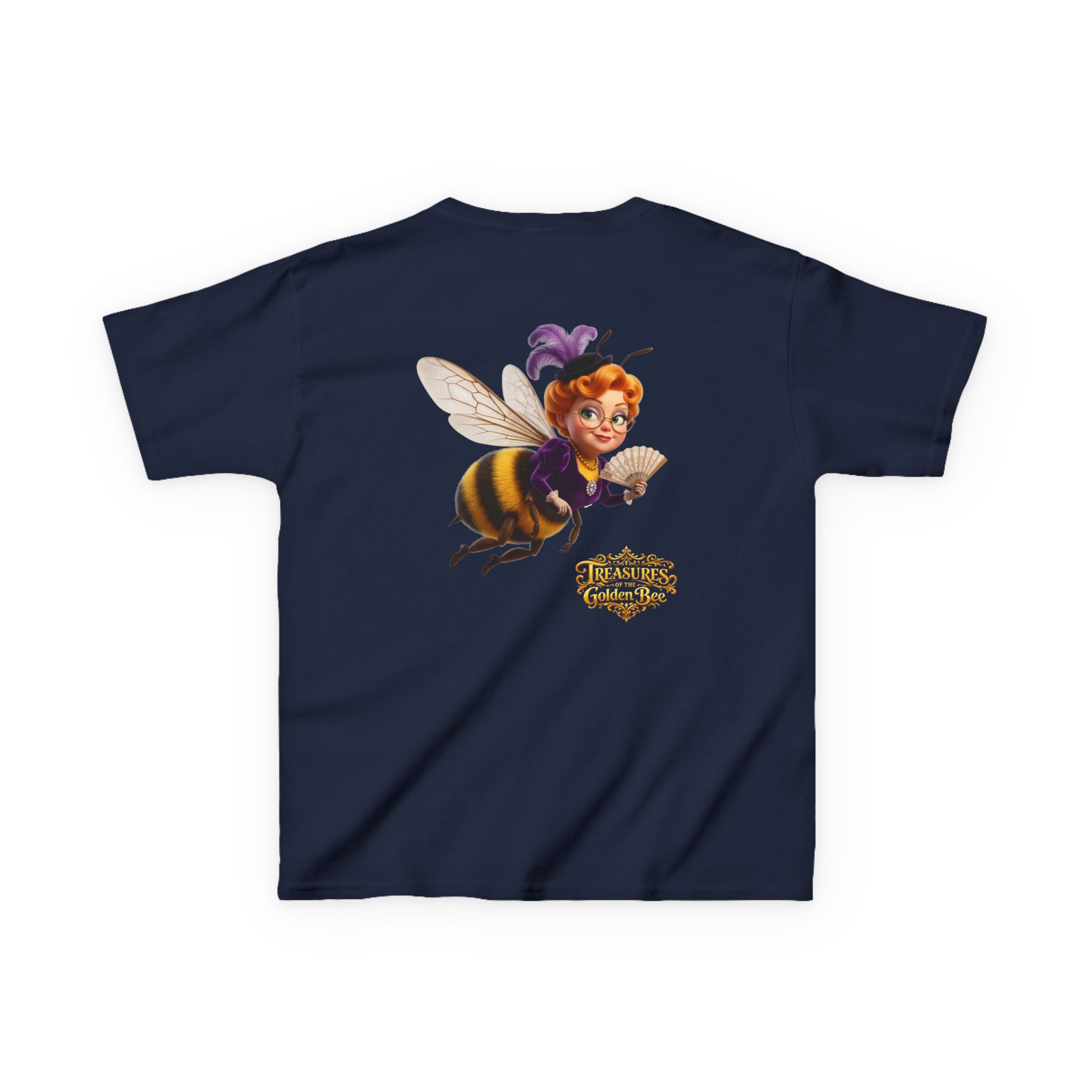 Kids Teacher Bee T‑Shirt - Cute Flying Bee Character Tee