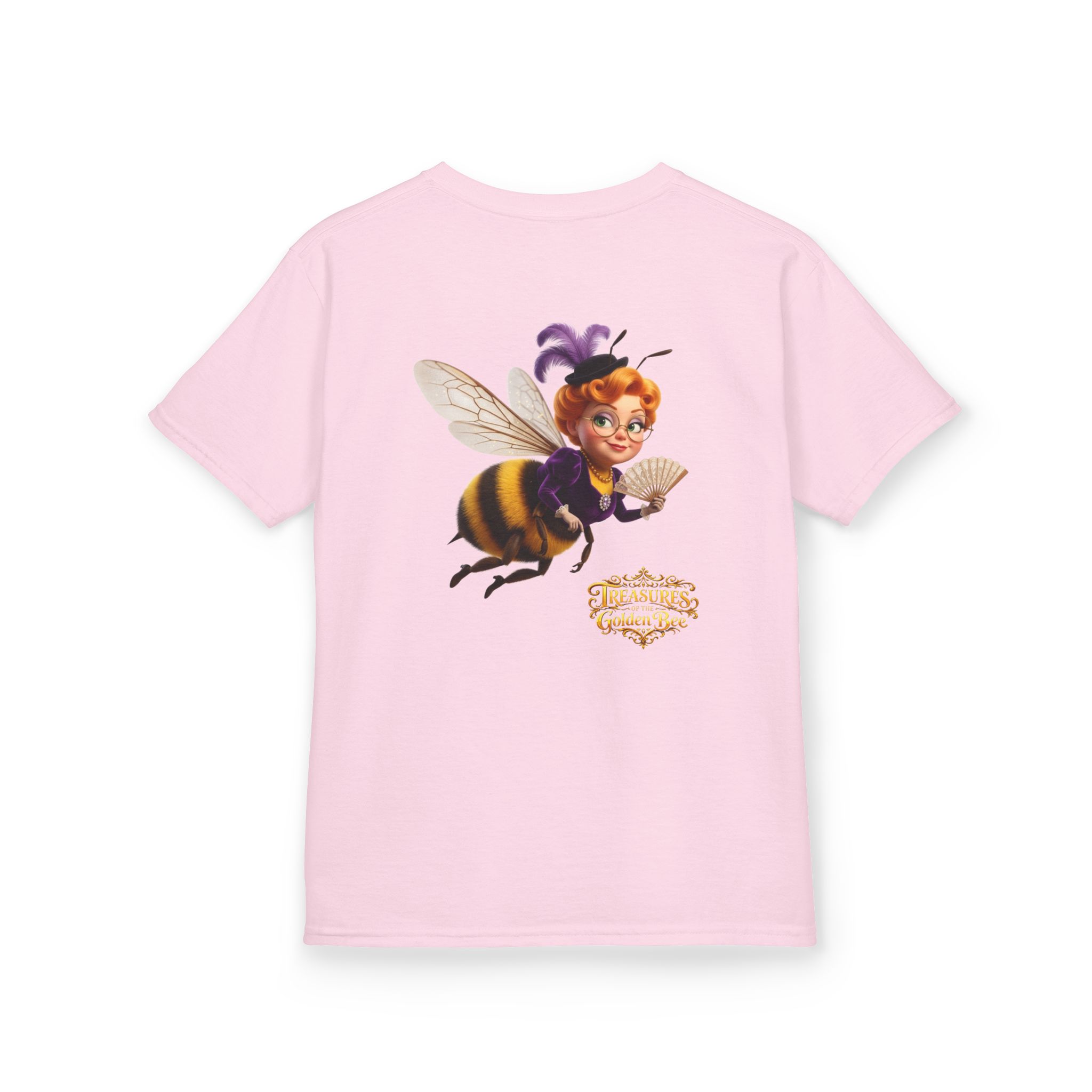 Kids Teacher Bee T‑Shirt - Cute Flying Bee Character Tee