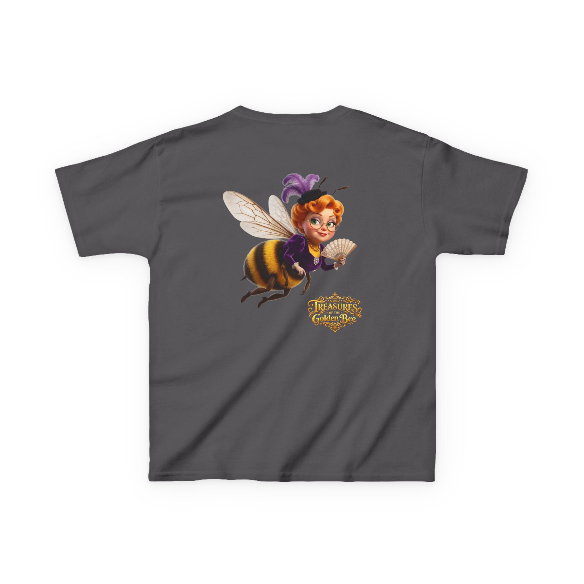 Kids Bee Costume T‑Shirt - Cute Kids Teacher Bee T‑Shirt - Cute Flying Bee Character Tee