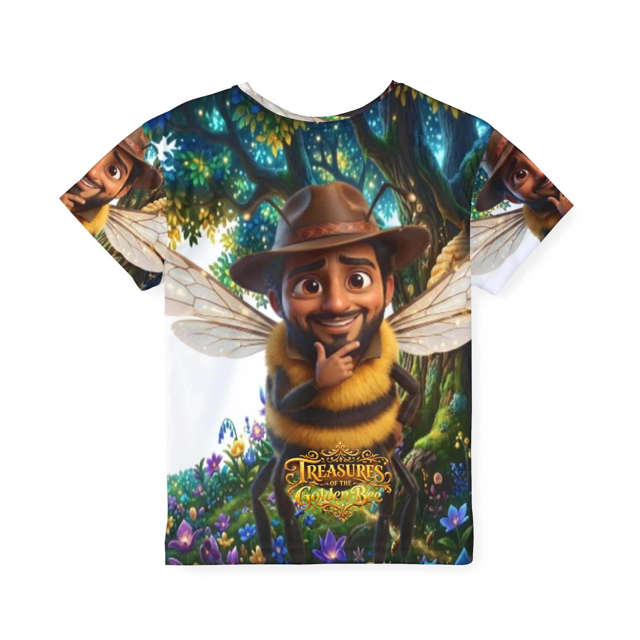 Kids Adventure Bee Jersey, Treasures of the Golden Bee.