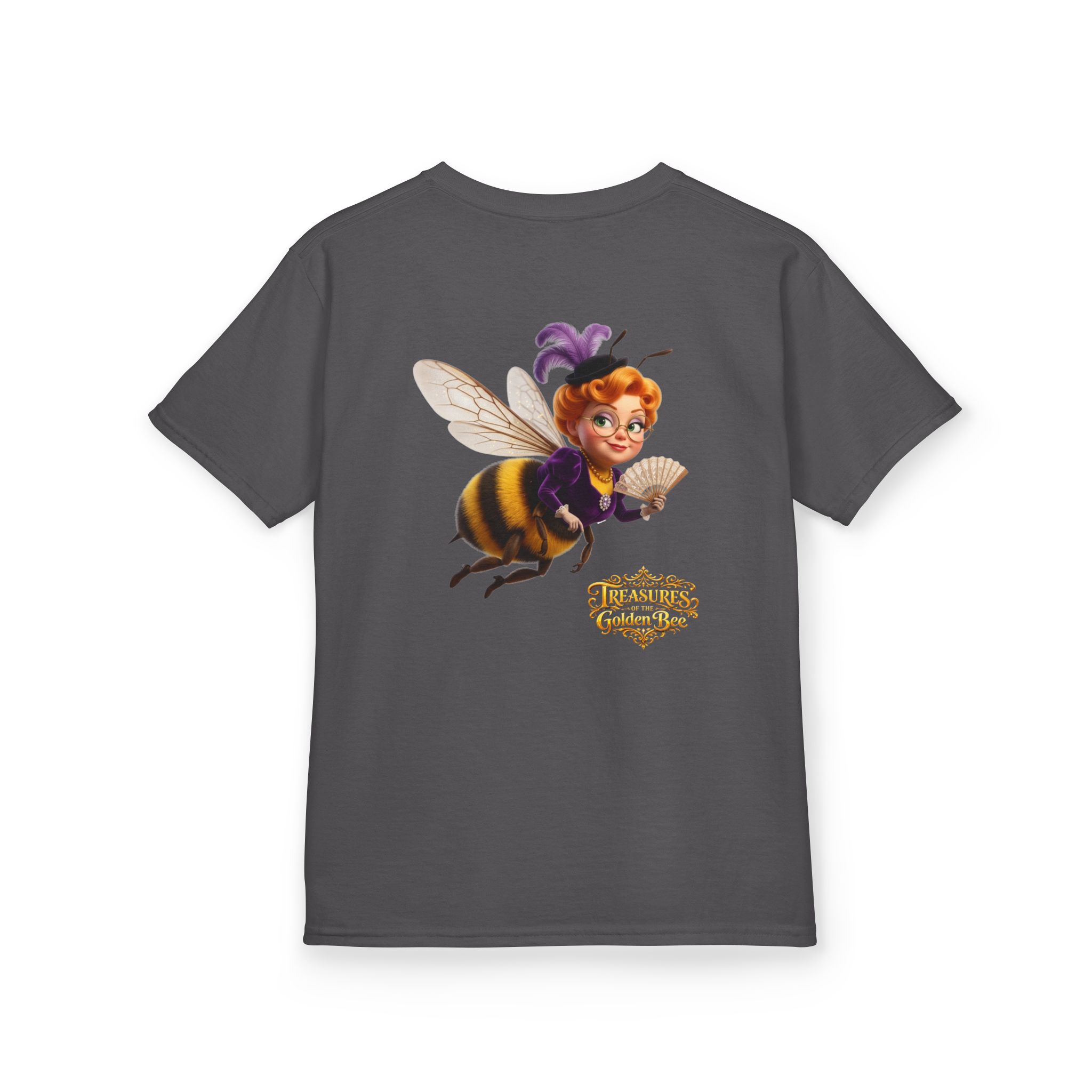 Kids Teacher Bee T‑Shirt - Cute Flying Bee Character Tee