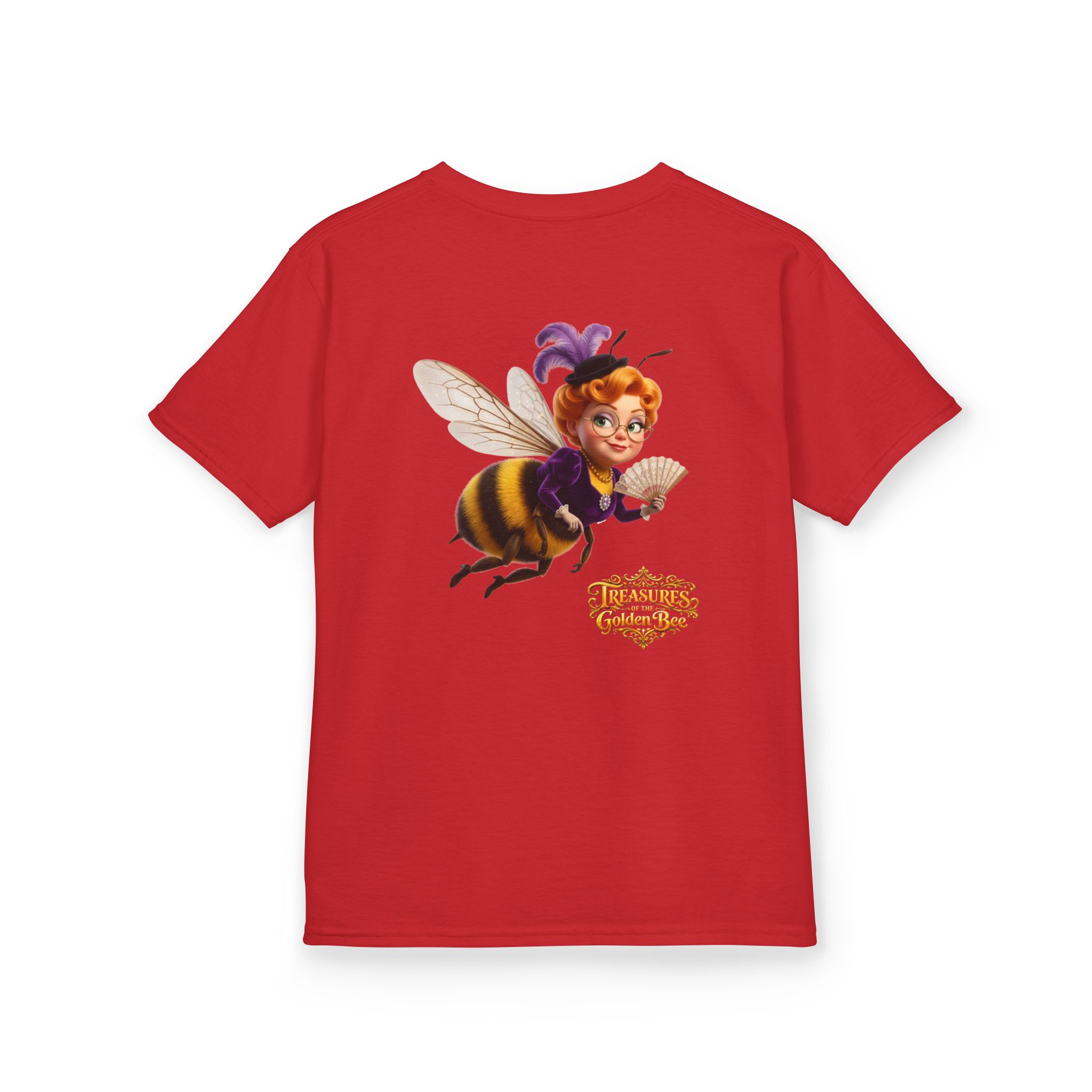 Kids Teacher Bee T‑Shirt - Cute Flying Bee Character Tee