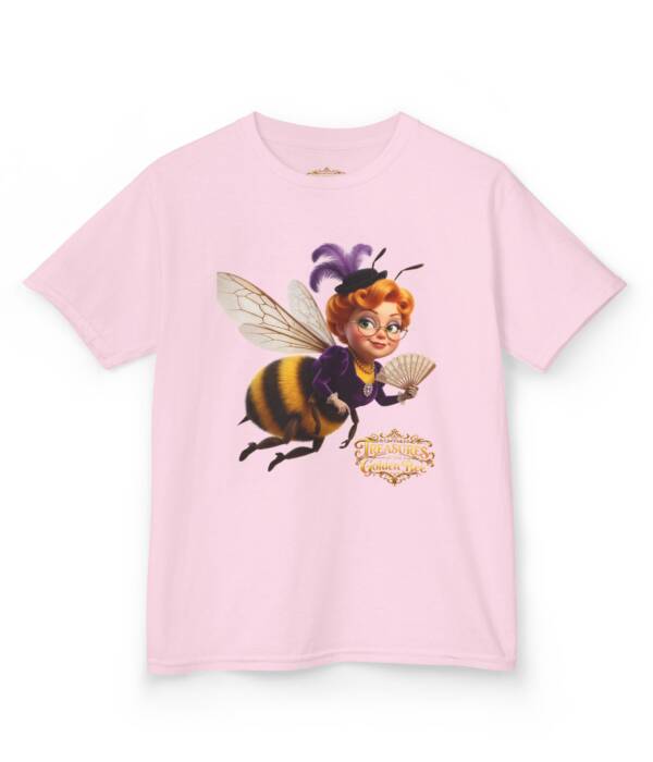 Kids Teacher Bee T‑Shirt - Cute Flying Bee Character Tee