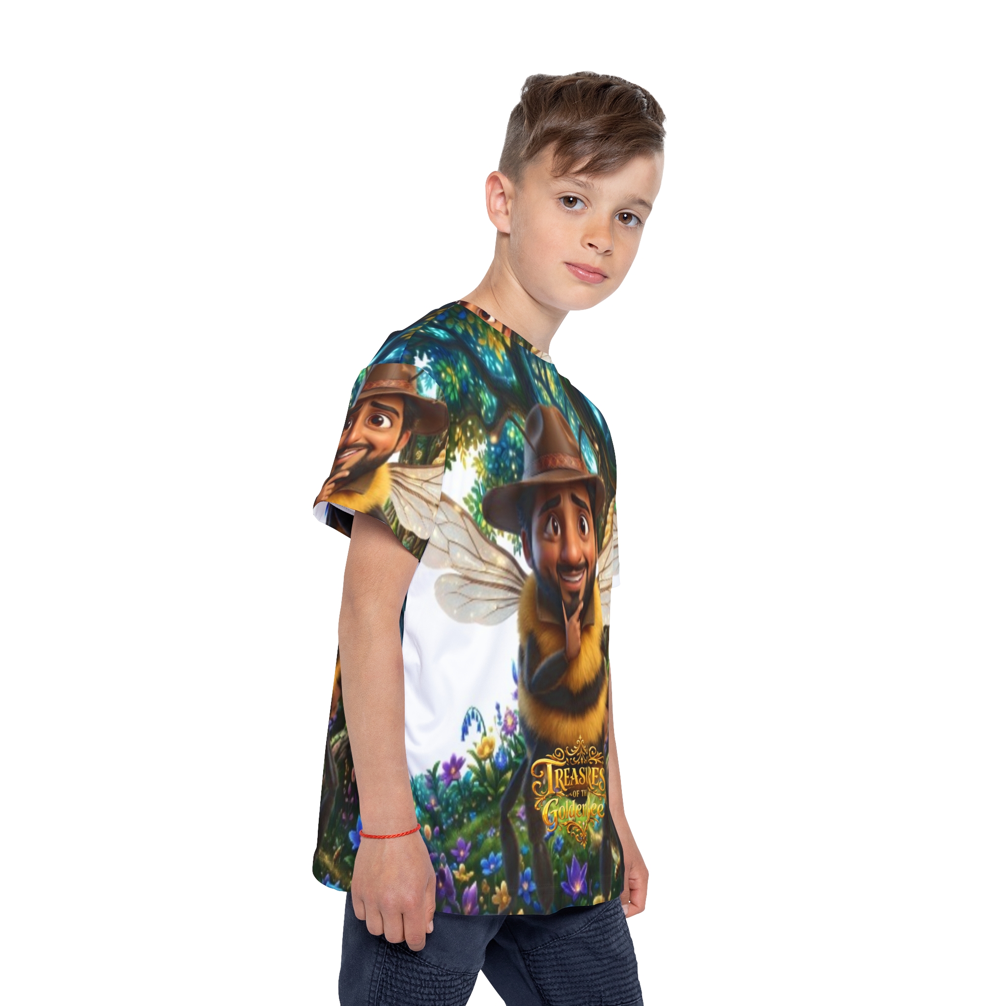 Kids Adventure Bee Jersey, Treasures of the Golden Bee.
