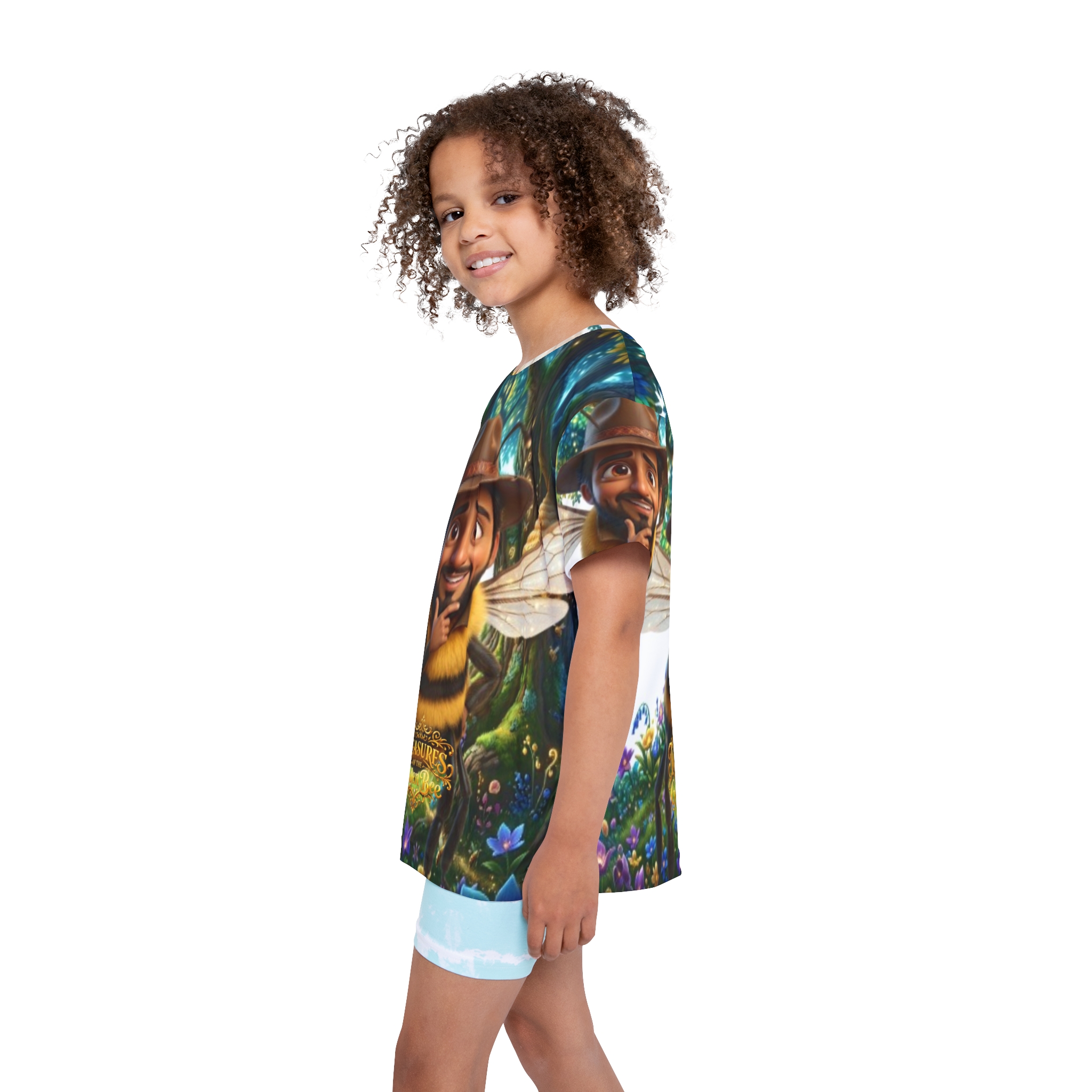 Kids Adventure Bee Jersey, Treasures of the Golden Bee.