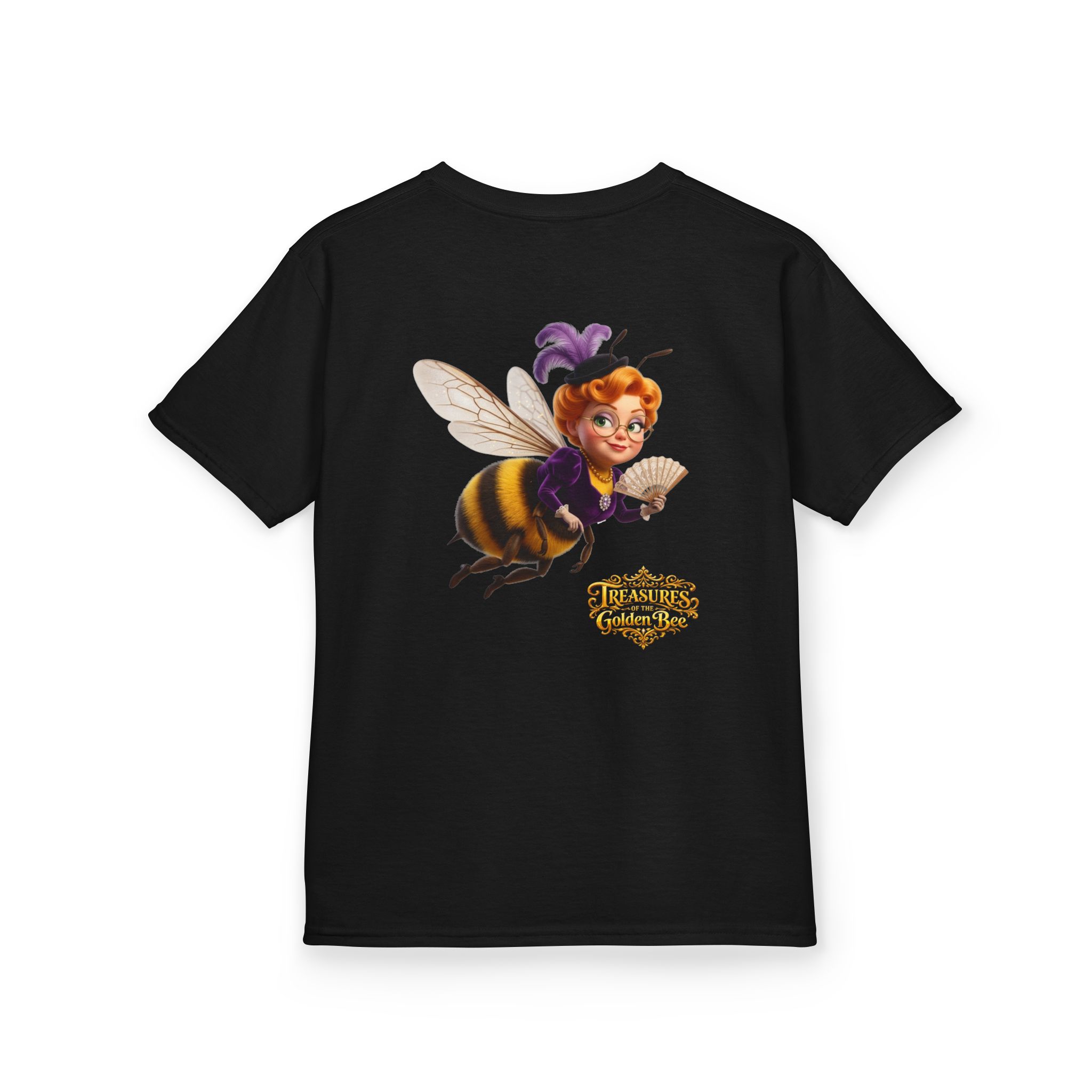 Kids Teacher Bee T‑Shirt - Cute Flying Bee Character Tee