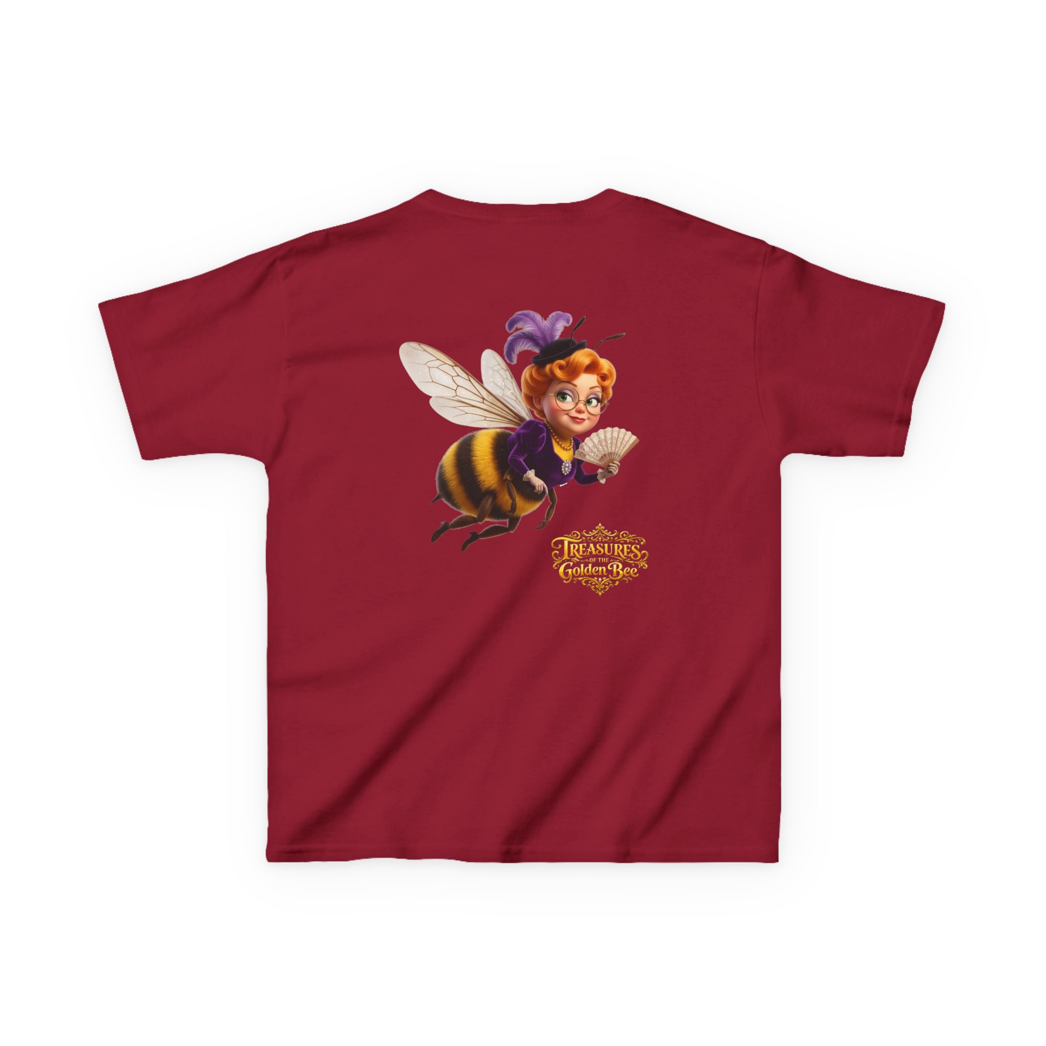 Kids Teacher Bee T‑Shirt - Cute Flying Bee Character Tee