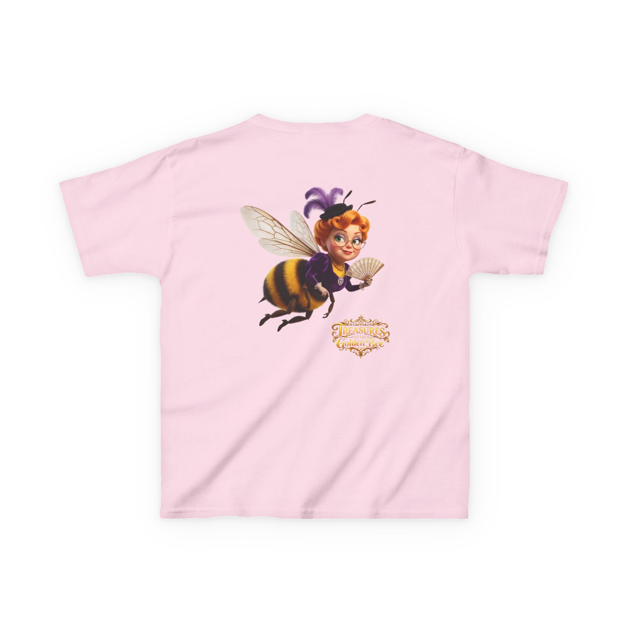Kids Teacher Bee T‑Shirt - Cute Flying Bee Character Tee