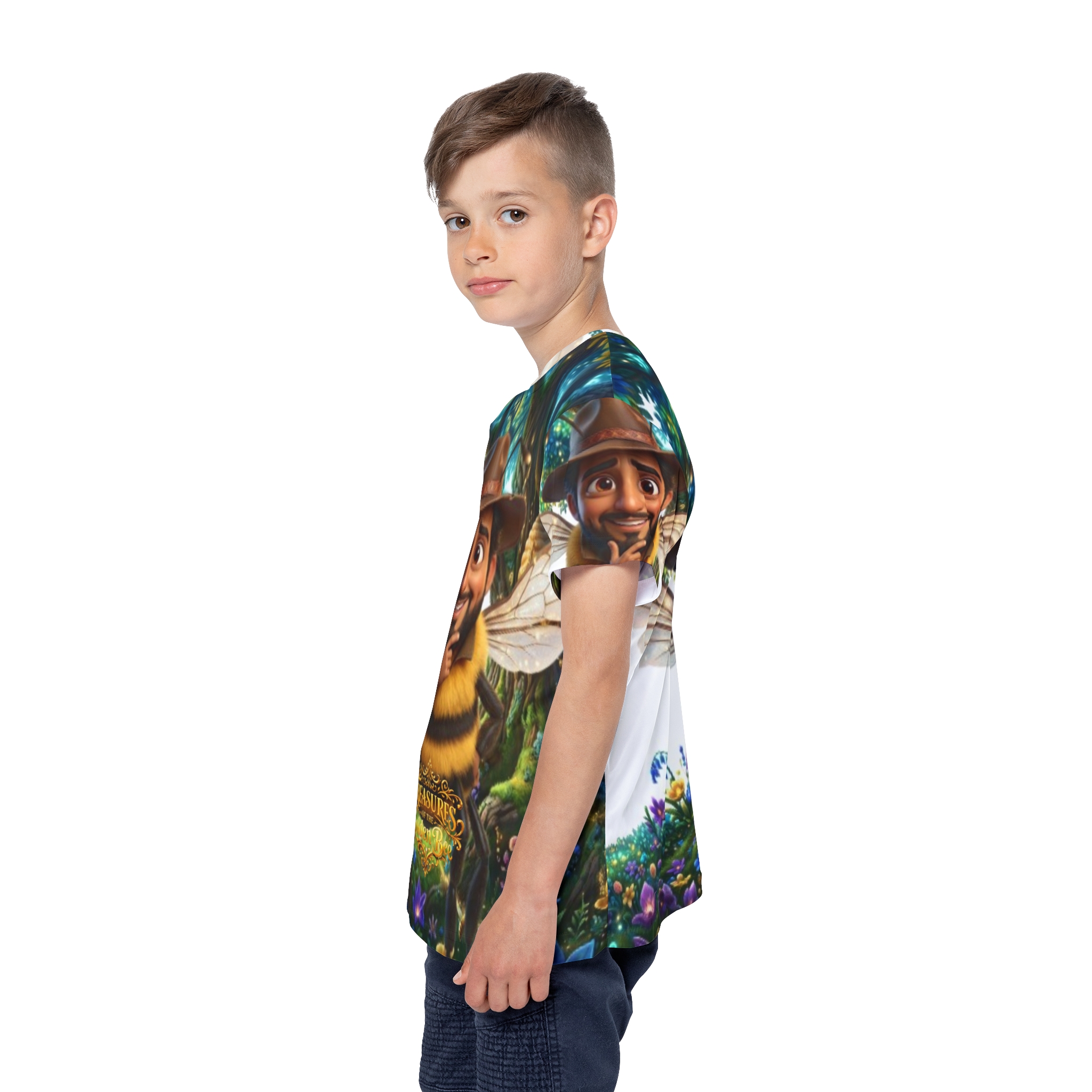 Kids Adventure Bee Jersey, Treasures of the Golden Bee.