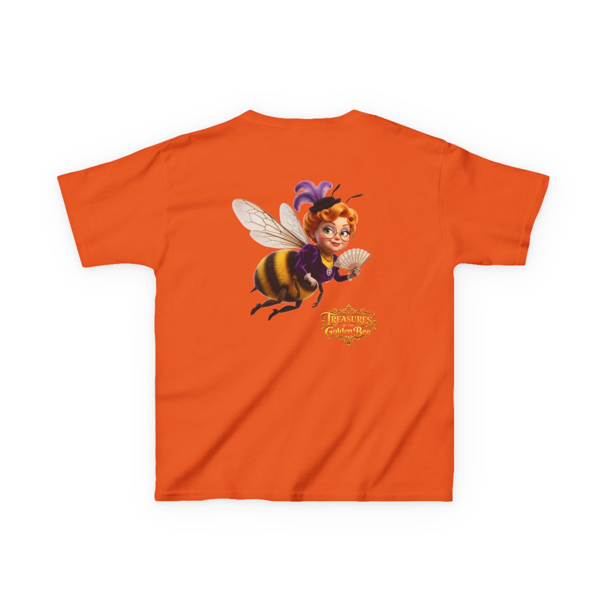 Kids Teacher Bee T‑Shirt - Cute Flying Bee Character Tee