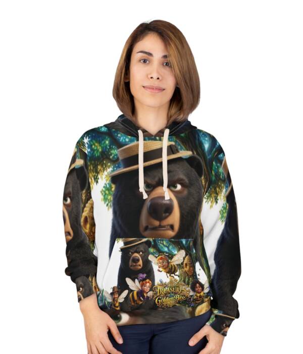 Animated Bear Hoodie Treasure of the Golden Bee
