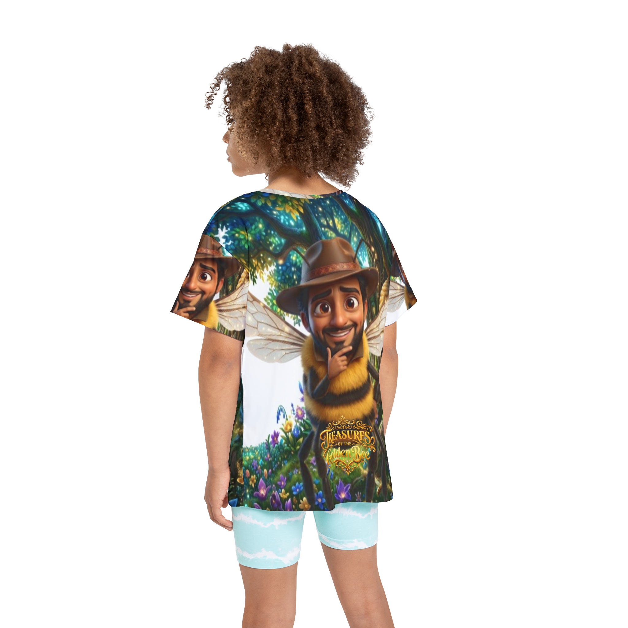 Kids Adventure Bee Jersey, Treasures of the Golden Bee.