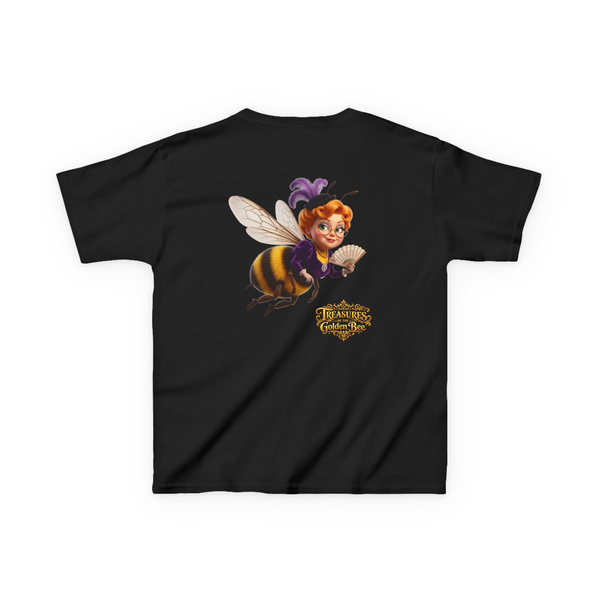 Kids Teacher Bee T‑Shirt - Cute Flying Bee Character Tee