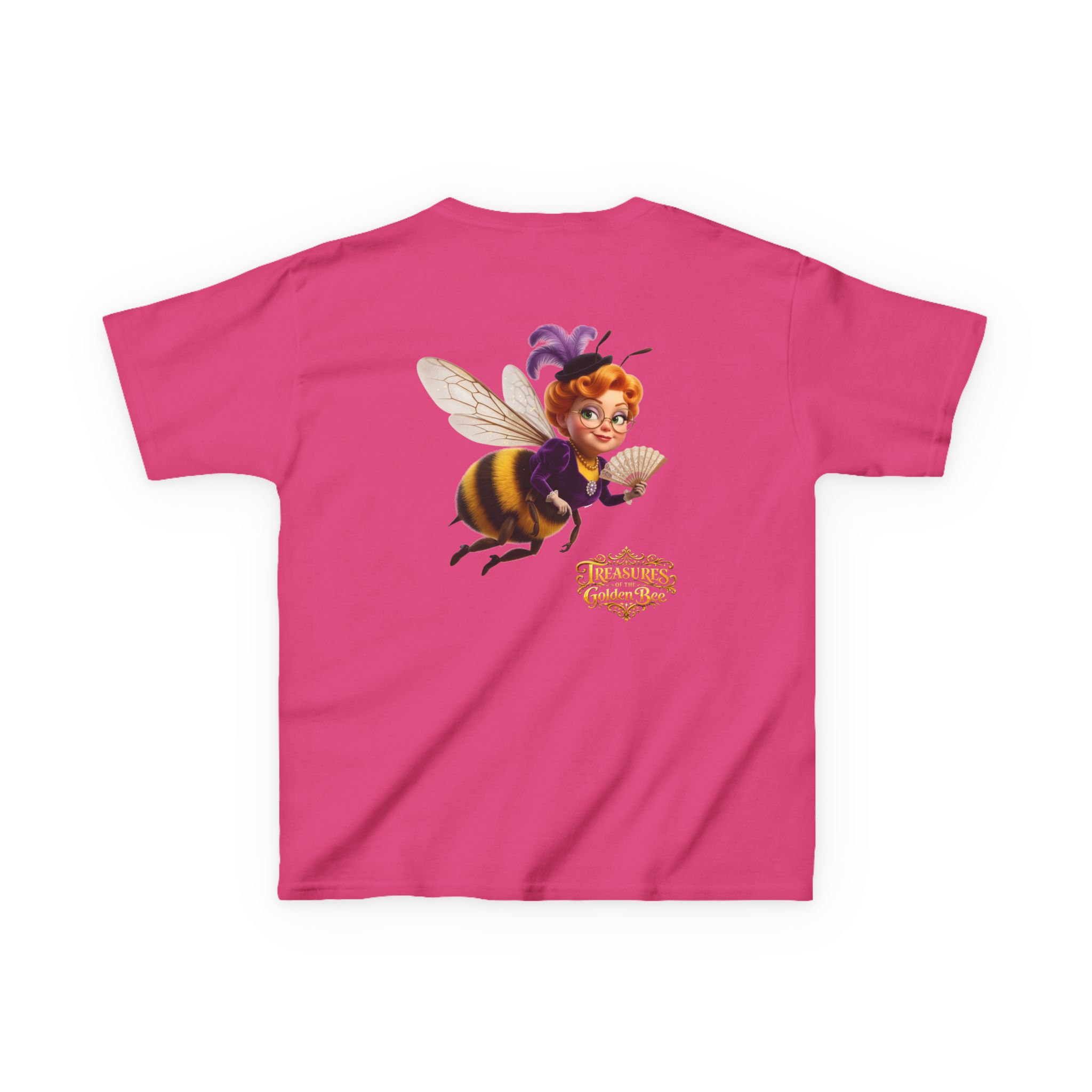 Kids Teacher Bee T‑Shirt - Cute Flying Bee Character Tee