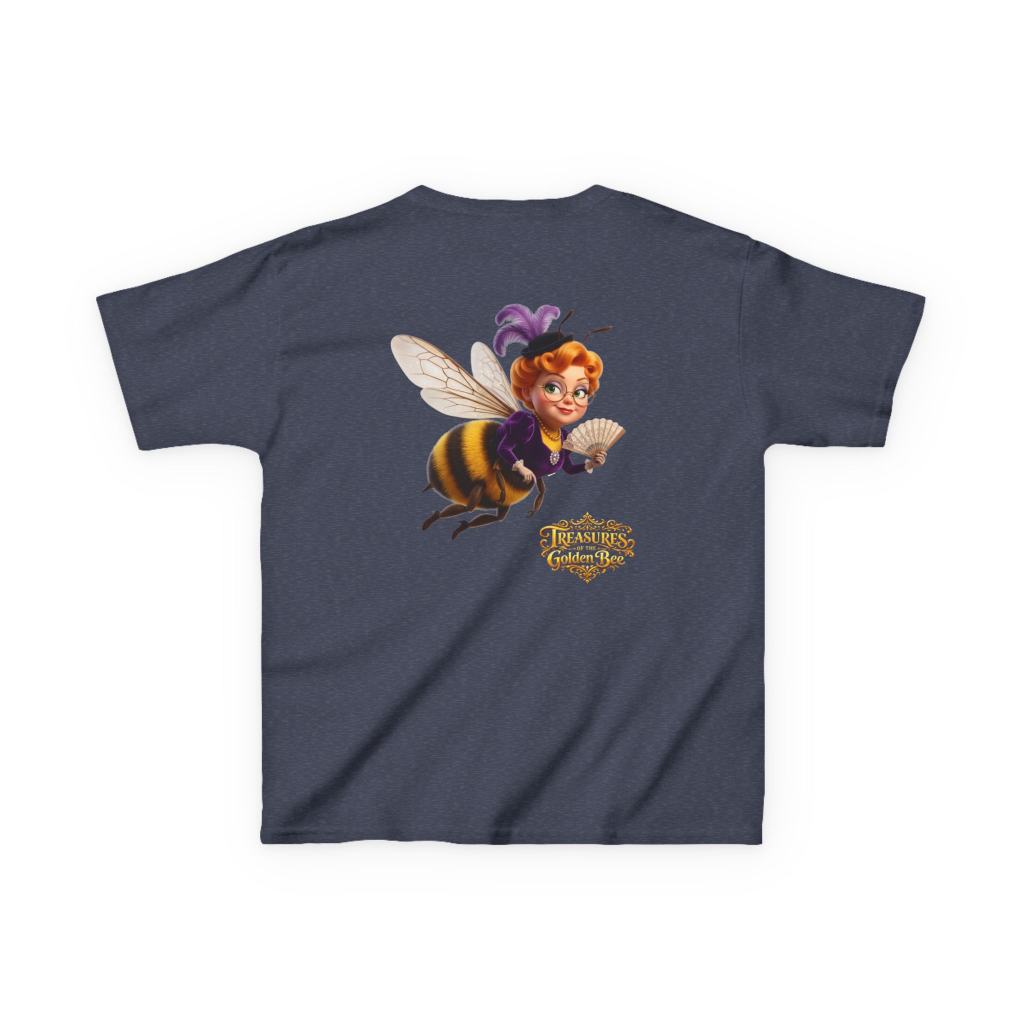 Kids Teacher Bee T‑Shirt - Cute Flying Bee Character Tee