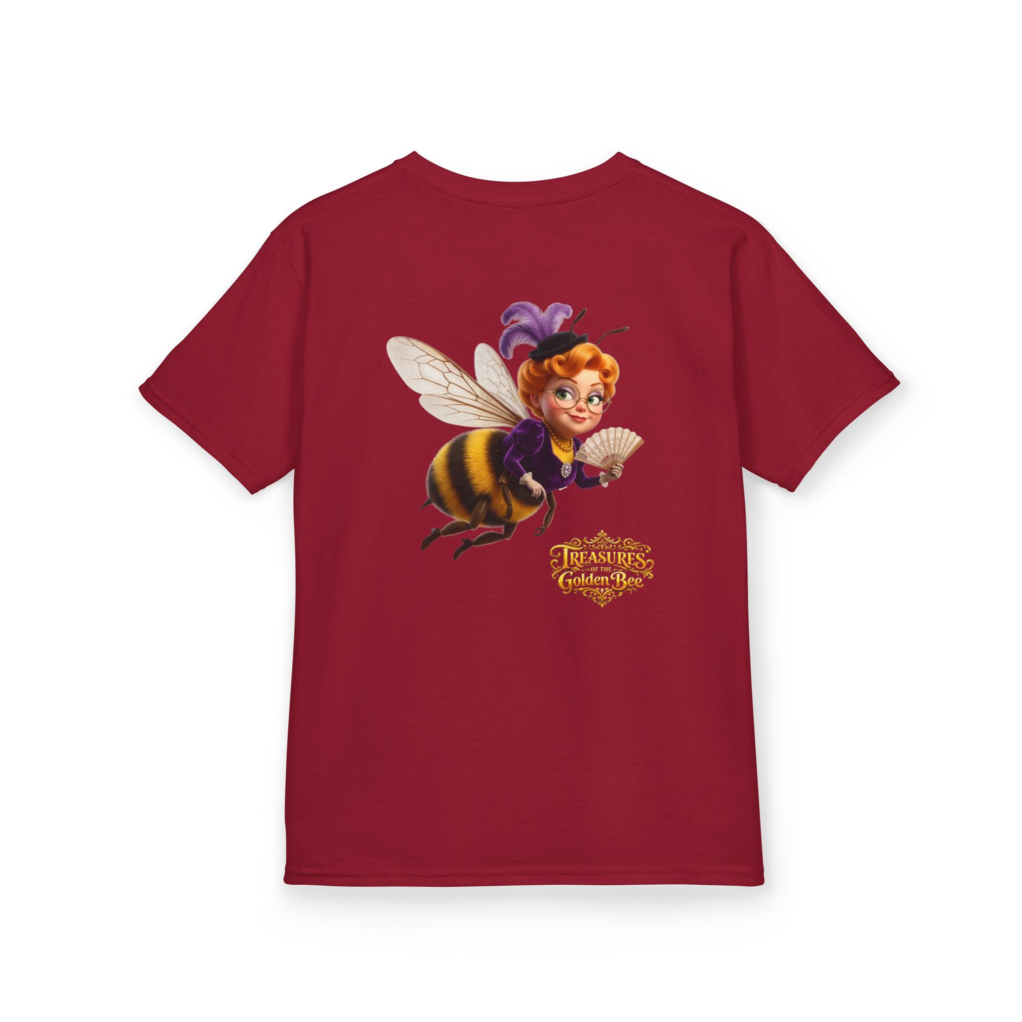 Kids Teacher Bee T‑Shirt - Cute Flying Bee Character Tee