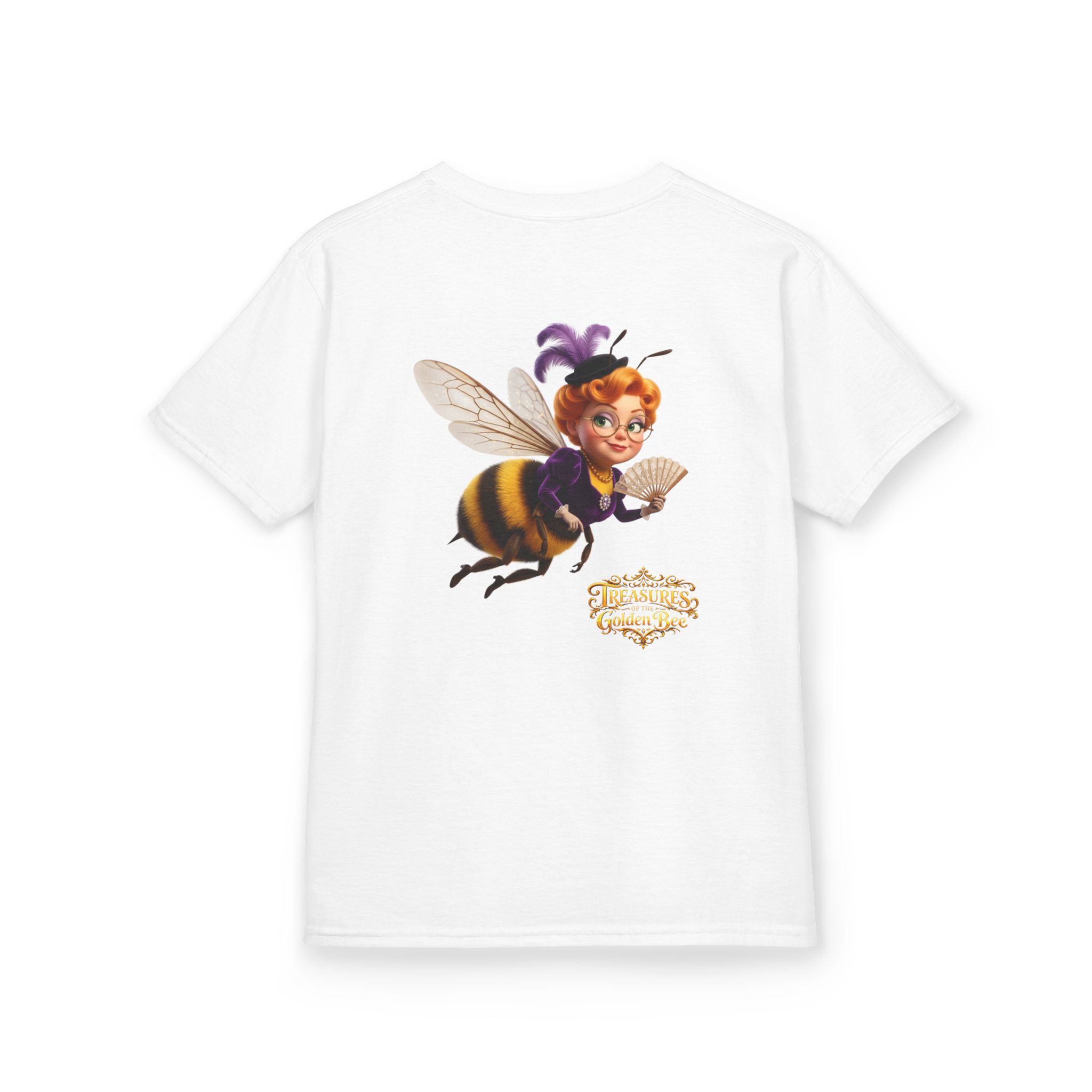 Kids Teacher Bee T‑Shirt - Cute Flying Bee Character Tee