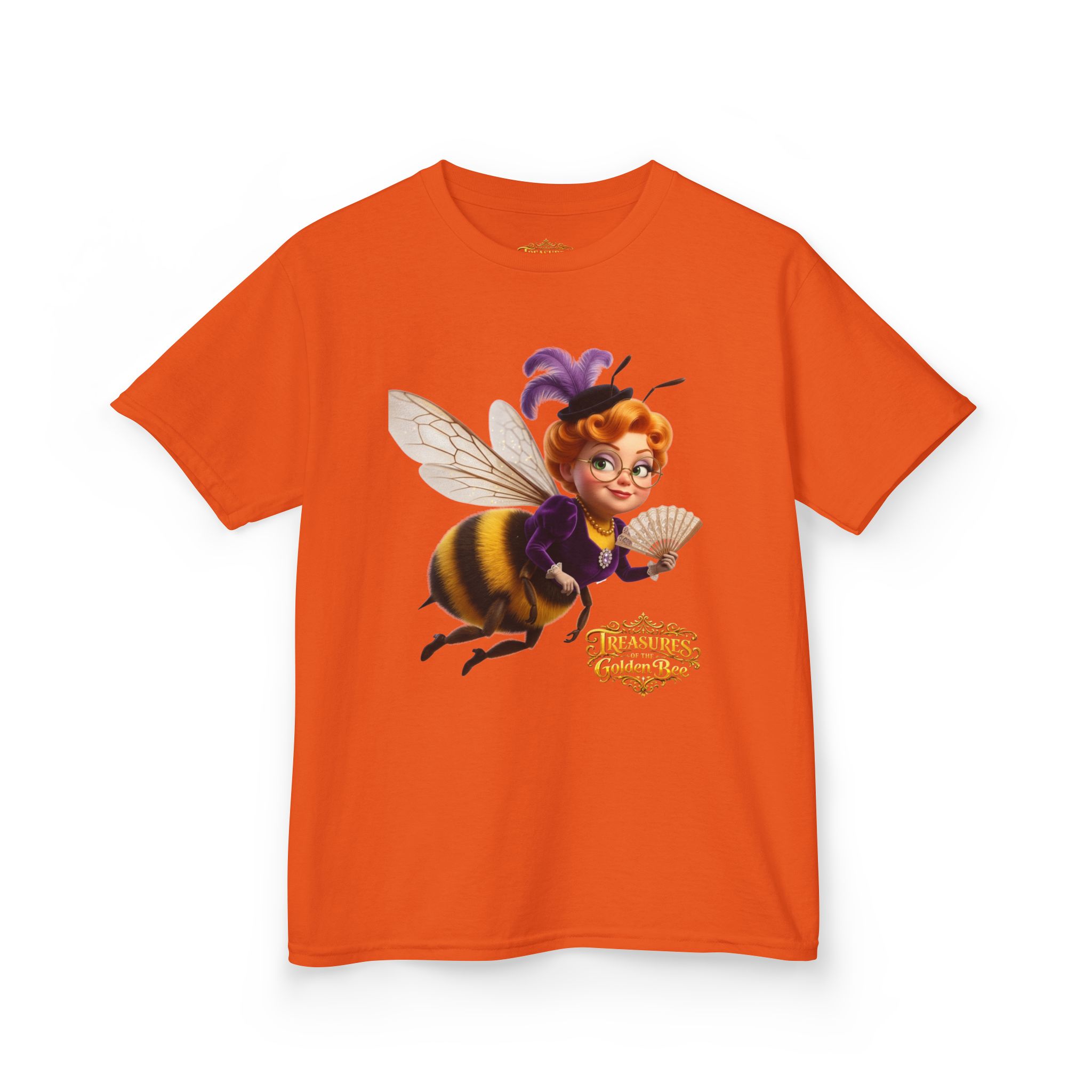 Kids Teacher Bee T‑Shirt - Cute Flying Bee Character Tee