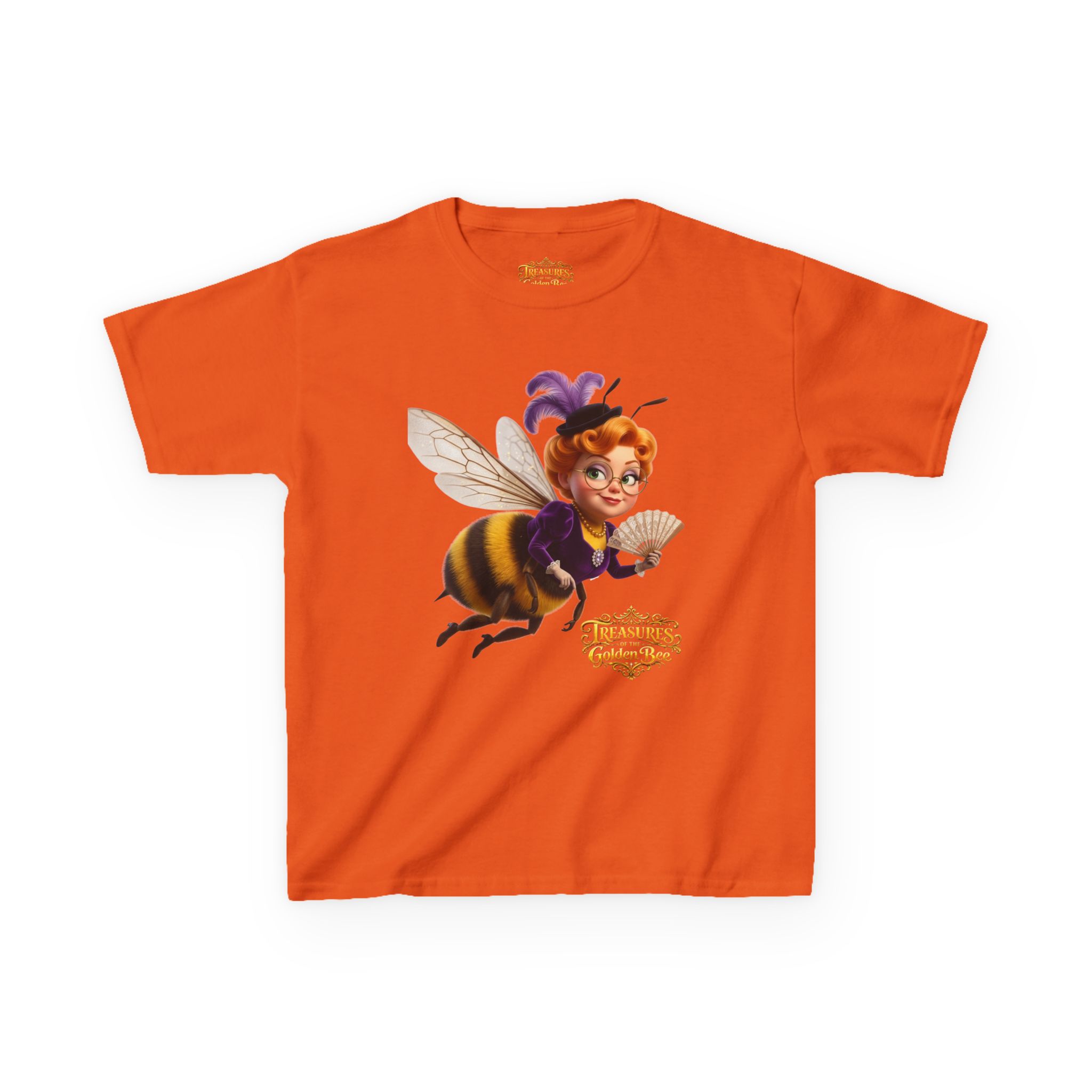 Kids Teacher Bee T‑Shirt - Cute Flying Bee Character Tee