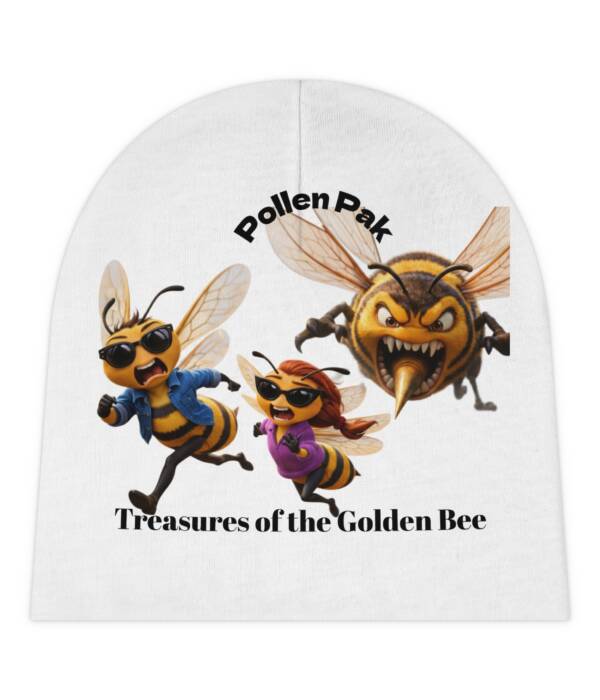 Baby Beanie — Pollen Pak "Treasures of the Golden Bee" Cartoon Bee Hat